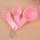4 Set Ciotola Te Per Maschera Con (Rosa) 6