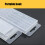 Portable Hook Design Plastic Drill Bit Holder Box For-Size 3 6