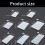 Portable Hook Design Plastic Drill Bit Holder Box For-Size 3 2
