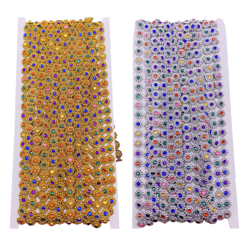 Shimmering Chain Tape Minority Costume Accessory for-silver 2