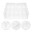 Clear Acrylic Poker Chip Tray Transparent Organizer 3