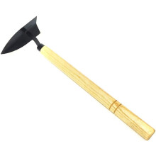 Ergonomic Design Weeding Sickle, Japanese Style Garden Hoe, Comfortable Grip, Sharp Edge, Lightweight Hand Weeder Tool, High-Quality Steel (14.2 X 6