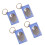 Set of 4 Training Clickers for Pet Scientific Approach-Blue 1