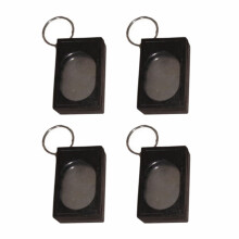 4Pcs Efficient Pet Training Clickers for Quick and Simple-Black