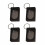 4Pcs Efficient Pet Training Clickers for Quick and Simple-Black 1