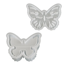 Hollow Butterfly Vase Epoxy Mould Silicone Mold for-Section B