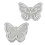 Hollow Butterfly Vase Epoxy Mould Silicone Mold for-Section B 1
