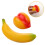 2pcs fruit shaker maraca percussion instrument toy for kids 5