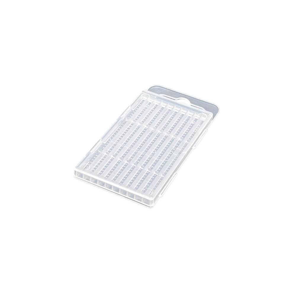 Robust Plastic Drill Bit Organizer Box Featuring Secure-Size 0 7696000775500