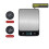 High Precise 1g Digital Kitchen Scale 5kg/10kg-White 10kg 1g 7