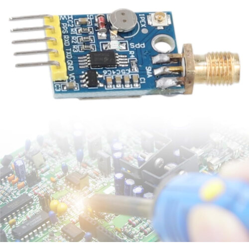 GPS Module Double Sided Mini Module 5V/3.3V IPEX SMA Interface Development Board Compatible With NEO6M/NEO7M 2
