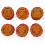 Mooncakes Mold with 6 Stamp Bean Pastes Cake Mold Hand Pressed 1