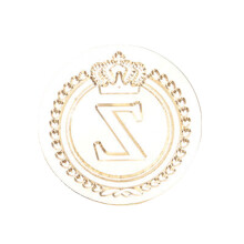 English Letters Sealing Wax Stamp Crown Letters Wax Seal- Z