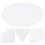 Transparent PVC Round Table Protector Clear Waterproof Table Cover 5