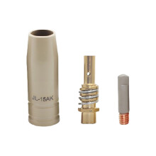 Precise MIG Welding Nozzle Copper Alloy Construction-3PCS 1.0
