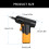 Wireless Electric Screwdriver With LED Illumination For 3