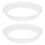 2 Stuks Mini Suikerspinmachine Randafdekking Anti- Accessoire 8