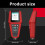 Professional Paint Thickness Tester For Vehicle Bodywork Precise 5