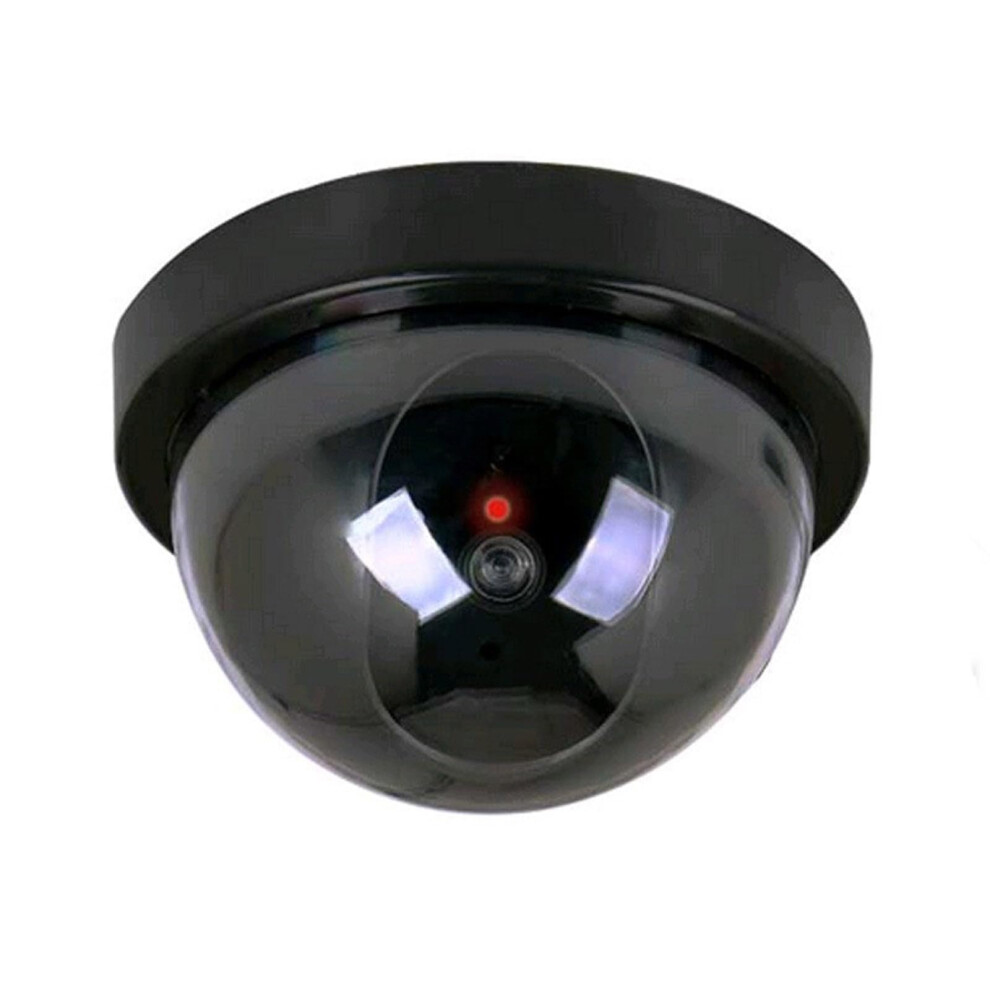 Battery Powered Dome Simulation Fake Surveillance Camera Indoor Outdoor Led Light Cctv Dome 9067246226251