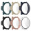 Smartwatch Housing Protector Case with Screen Protector-Black 2