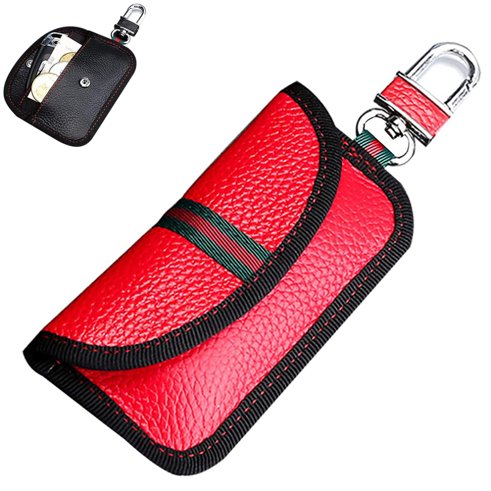 Carbon Fiber Fabric Key Fob Protector Set For Unmatched Car Key Security 9060116358342