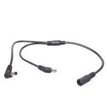 Stromverlängerungskabel DC5521 Y-Splitter 5,5 x-Eins bis zwei
