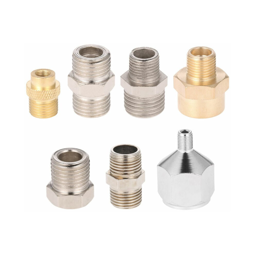 High Efficient Multi-Use 3-Way Airbrush Splitter, Conversion Adapters Ensuring Smooth Airflow Between Compressor And Airbrush Hose, Good Quality Metal 9198585850927