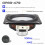 Magnetischer Lautsprecher, 15 W, 4 Ohm, 7,6 cm-1 Packung 6