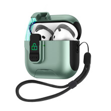 TPU PC Case AntiScratch Bumper with Detachable-Dark Green