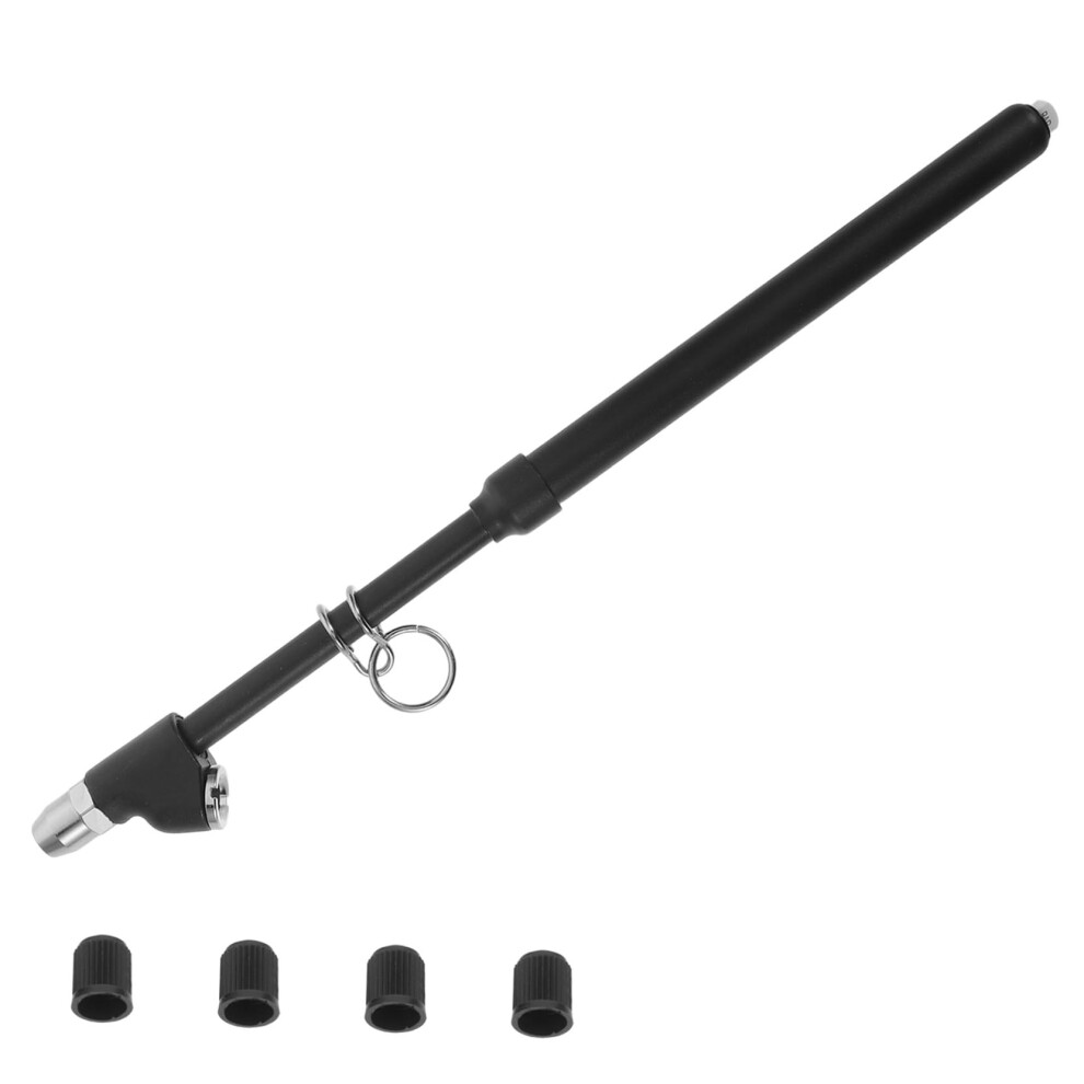 Heavy Duty Dual Head Tire Pressure Gauge For Trucks And Cars With Accurate Reading Black 9067246226299
