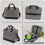 Portable Auditory Mixers Carrying Bag with Adjustable Strap and 7