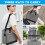 Portable Auditory Mixers Carrying Bag with Adjustable Strap and 2
