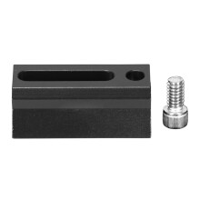 48mm Aluminum Guide Scope Dovetail Plate For Astronomical