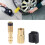 TwistOn Tire Inflator Adapter with Copper Thread Nozzle for Quick Inflation and Universal Air Compressor 2
