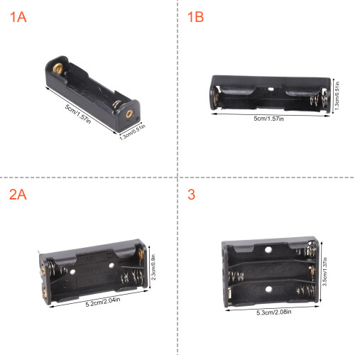 3A Battery Mount Solderable Contacts For-Section 1 welding pi 2