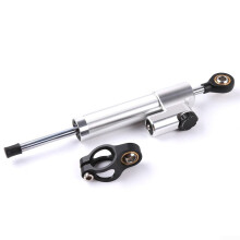 Motorcycle Steering Stabilizer Damper Bracket Mount 256mm Handlebar Stability Steel Black Red Blue Gold Silver