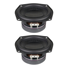 Waterproof 40W 4Ohm Bass Speaker With Enhances-2 packs