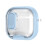 Snap Open Earphone Cover With Auto- Light Blue 1