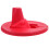 Red Foldable Tpr Paint Can Lid Leakproof Bucket Seal Accessory 1