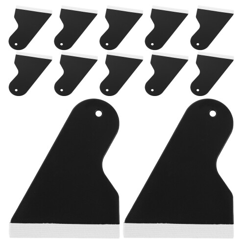 12Pcs Multi PVC Fabric Edge Squeegee Car Vinyl Wrap Application Tools