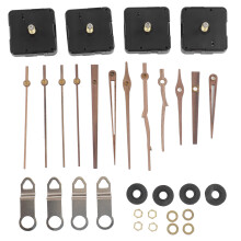 Quarz-Uhrwerk-Ersatzteile, DIY-Uhrwerk mit leisem Motor, batteriebetrieben für Wanduhren und Uhrenbastelarbeiten