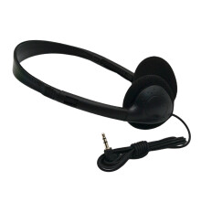 Foldable Headphones 3.5mm Connection Lightweight ABS Frame Noise