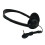 Foldable Headphones 3.5mm Connection Lightweight ABS Frame Noise 1