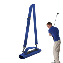 Golf Travel Bag Golf Club Carrier Blue Large Capacity Organizer For Women Men Teens Boys