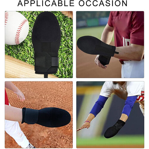 Sliding Glove Baseball Softball Sliding Mitts With Elastic Compression Strap For Right And Left Hands 2