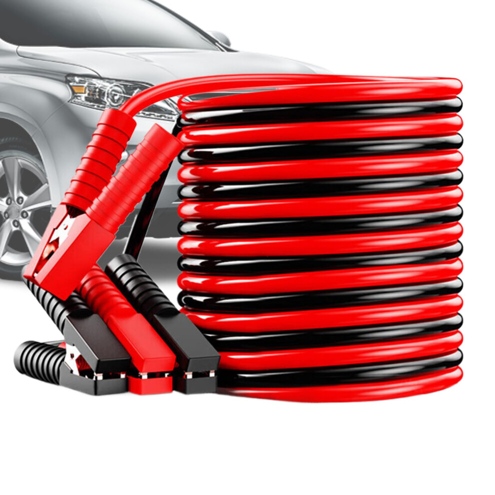 Long Starter Cables Booster Cables With Crocodile Clips For 12V/24V Car Truck Batteries 1.53.0L Engine 9105992731442