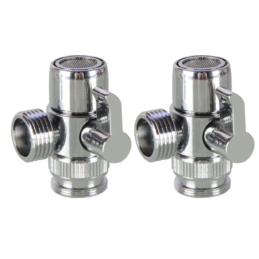 Bidet Shower Hose Adapter With Faucet Diverter Valve, Copper Material Ensures Longevity, Garden Hose Connector Offers Outdoor Utility 9198585852921