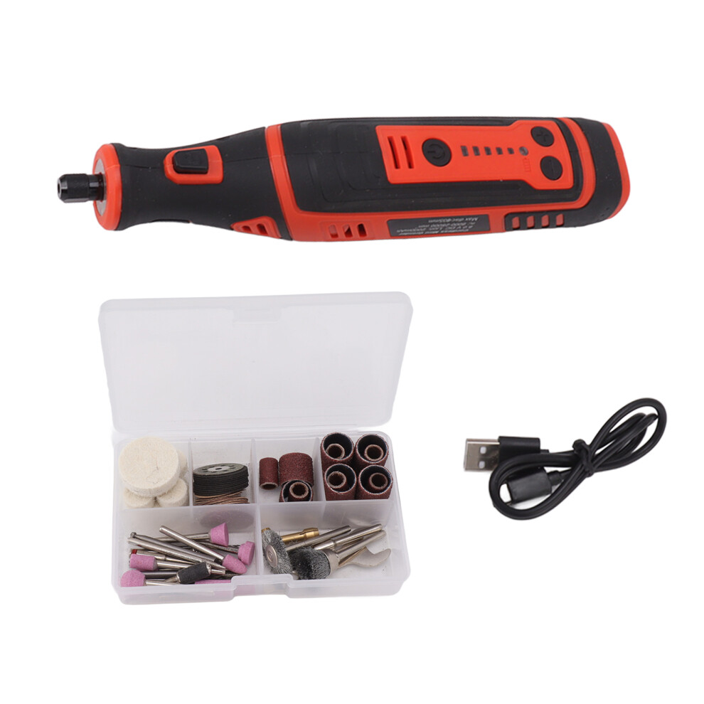 Innovative Cordless Rotary Tool Kit, Multi-Purpose Power Rotary Tools For Engraving, Sanding, And Polishing, Perfect For Your Diy Crafting Needs 9198585853614