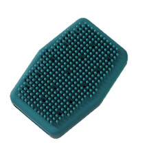 Escova de banho impermeável para cães, escova esfoliante corporal de dupla face, para uma limpeza completa e suave, ajustável e reversível, ideal