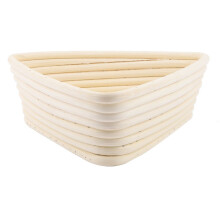 Professionele bakmandenset, ambachtelijke broodrijsmand met glad rotan oppervlak, voor het bakken van perfecte broden, 30 cm